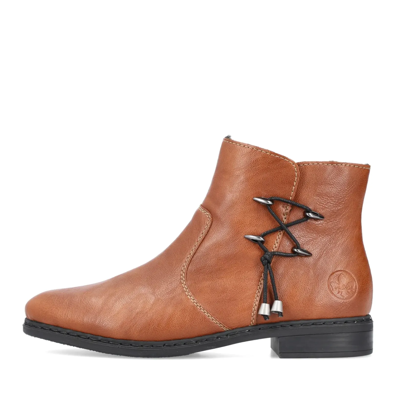 Online Rieker Botki Damskie Noisette