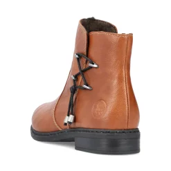 Online Rieker Botki Damskie Noisette