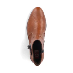 Online Rieker Botki Damskie Noisette