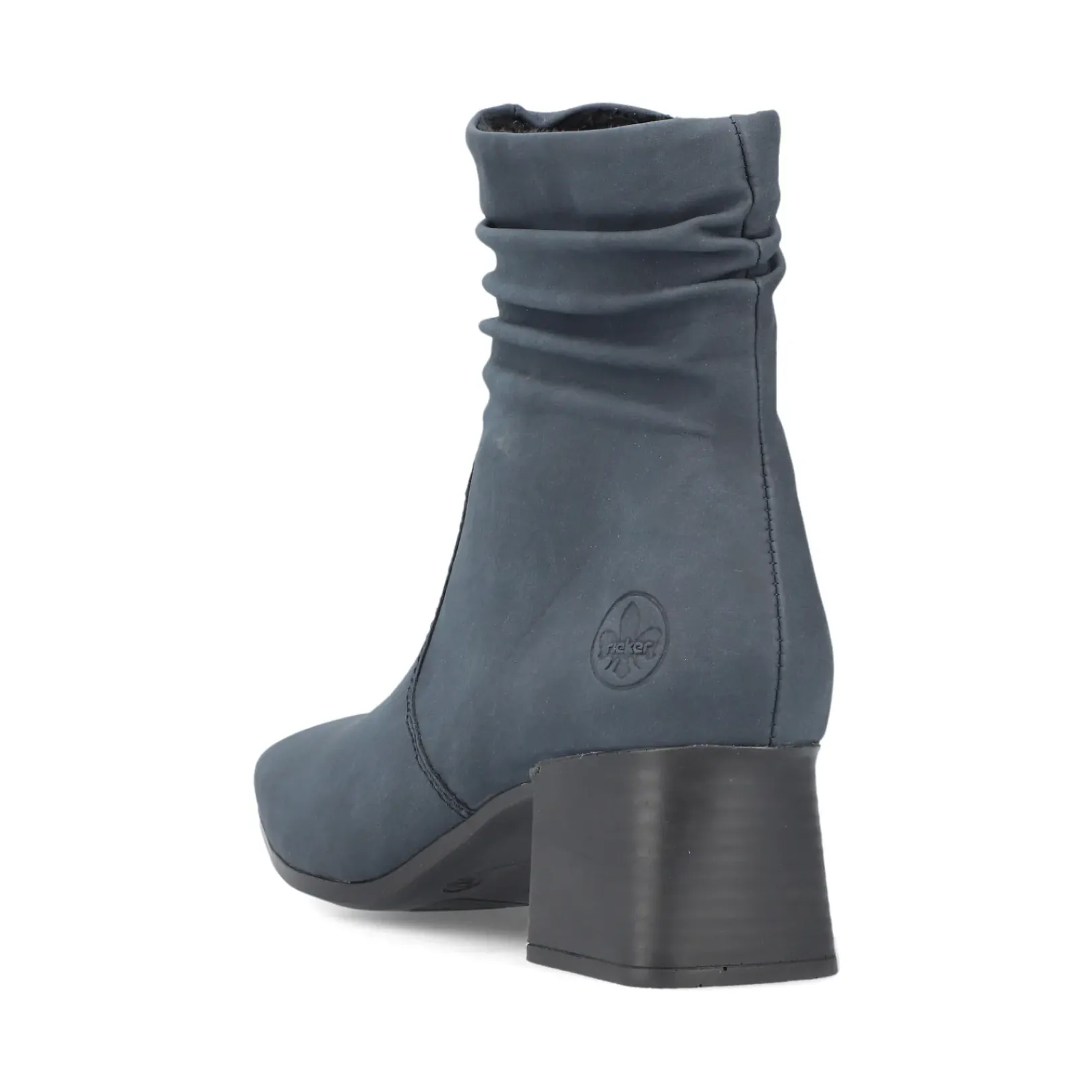 Online Rieker Botki Damskie W Kolorze Pacific Blue