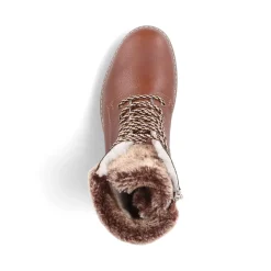 Discount Rieker Botki Damskie W Kolorze Kawowo-Brazowym