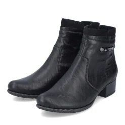 Clearance Rieker Botki Damskie W Kolorze Nocno-Czarnym