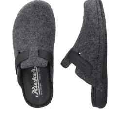 Discount Rieker Chodaki Meskie W Kolorze Granitowo-Szarym