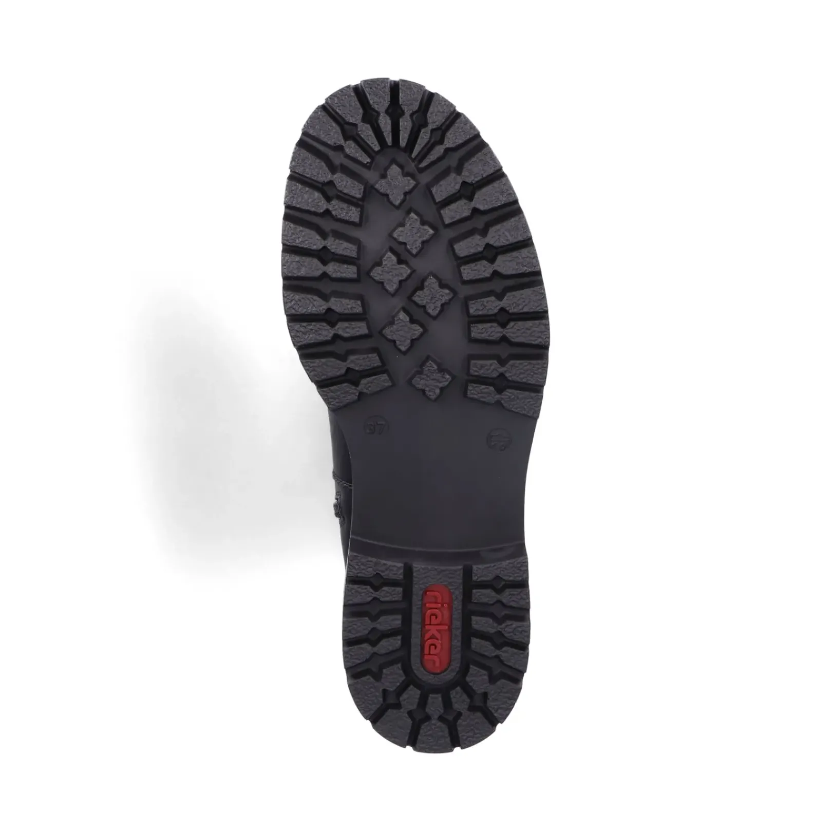 Hot Rieker Damskie Botki Chelsea, Nocne, Czarne