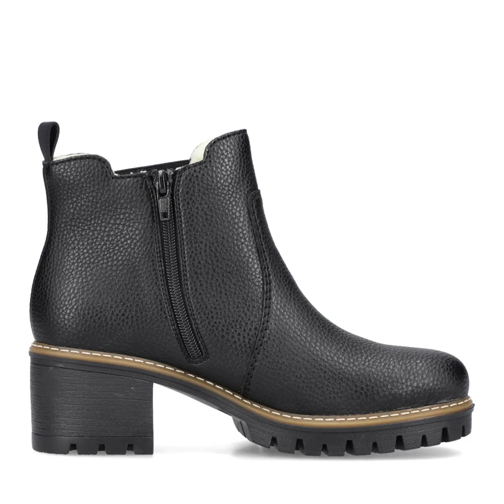 Sale Rieker Damskie Botki Chelsea, Nocne, Czarne
