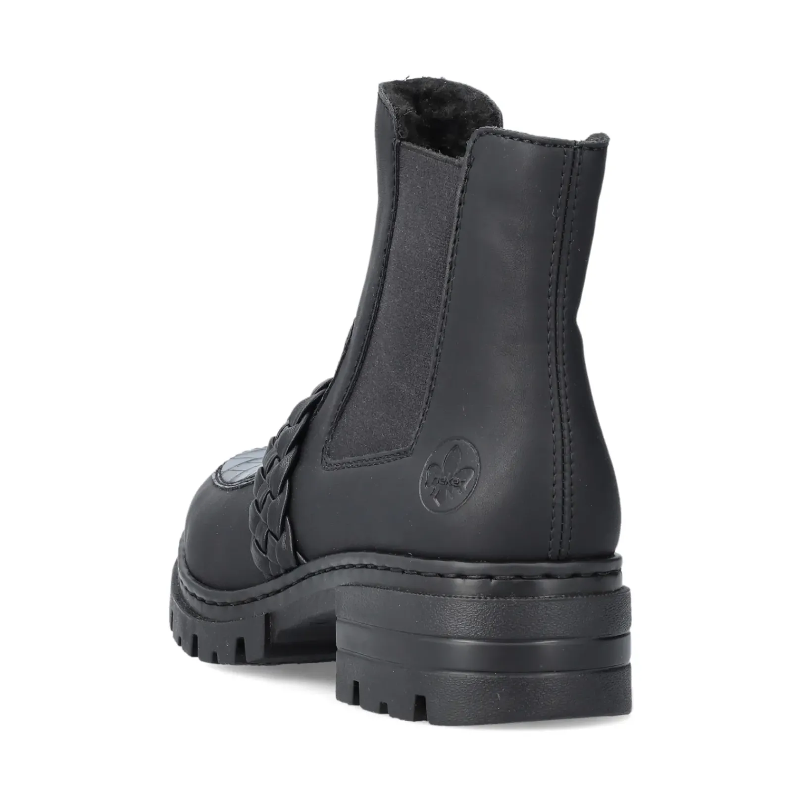 Sale Rieker Damskie Botki Chelsea, Nocne, Czarne