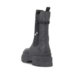 Clearance Rieker Damskie Botki Chelsea, Nocne, Czarne