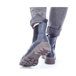 Online Rieker Damskie Buty Chelsea W Kolorze Lupkowo-Niebieskim