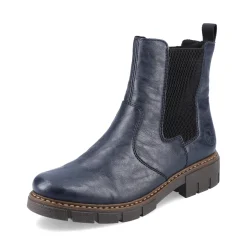Online Rieker Damskie Buty Chelsea W Kolorze Lupkowo-Niebieskim