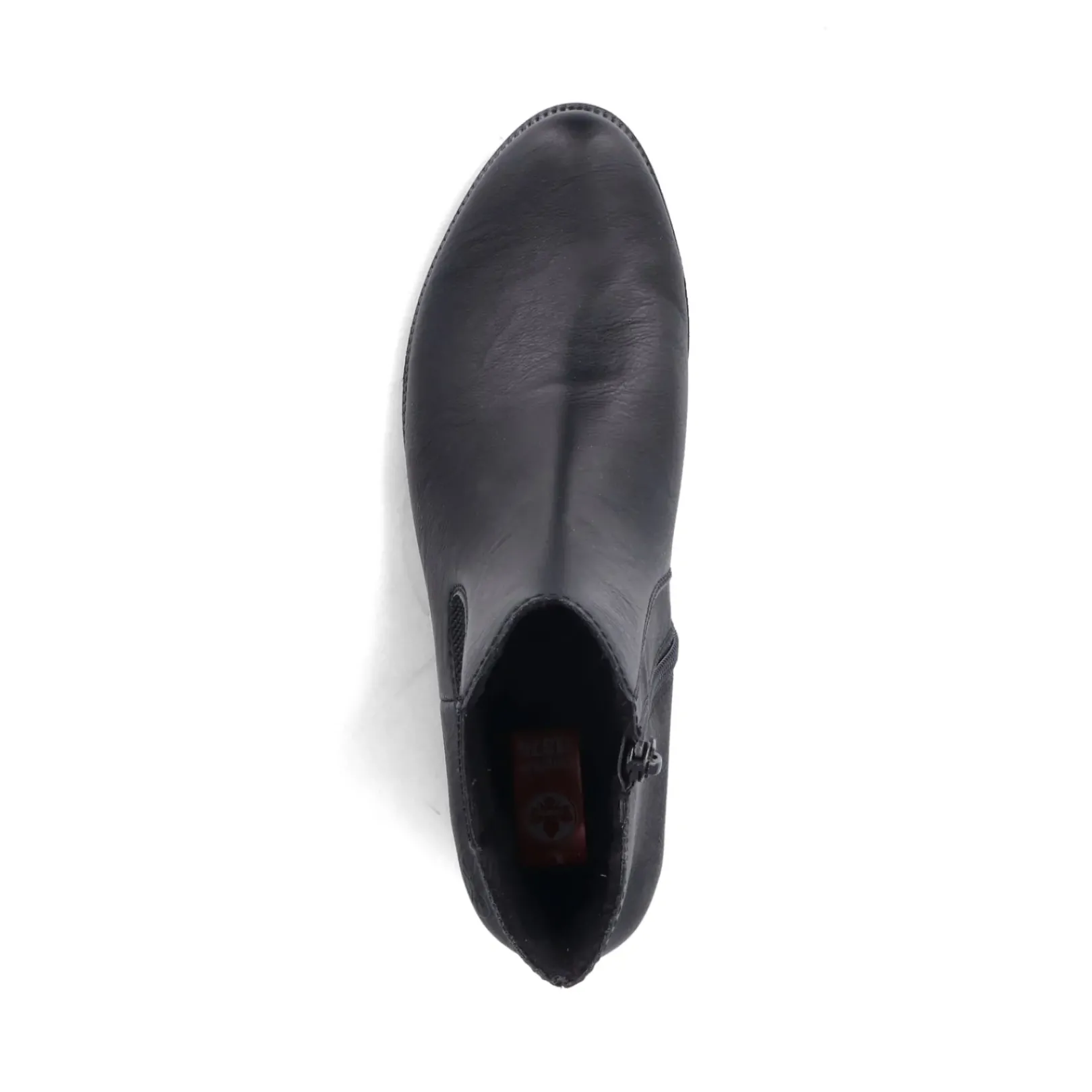 Hot Rieker Damskie Buty Chelsea W Kolorze Ciemnej Czerni