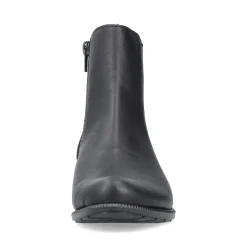 Hot Rieker Damskie Buty Chelsea W Kolorze Ciemnej Czerni