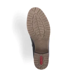 Clearance Rieker Damskie Buty Chelsea , Asfaltowe, Czarne