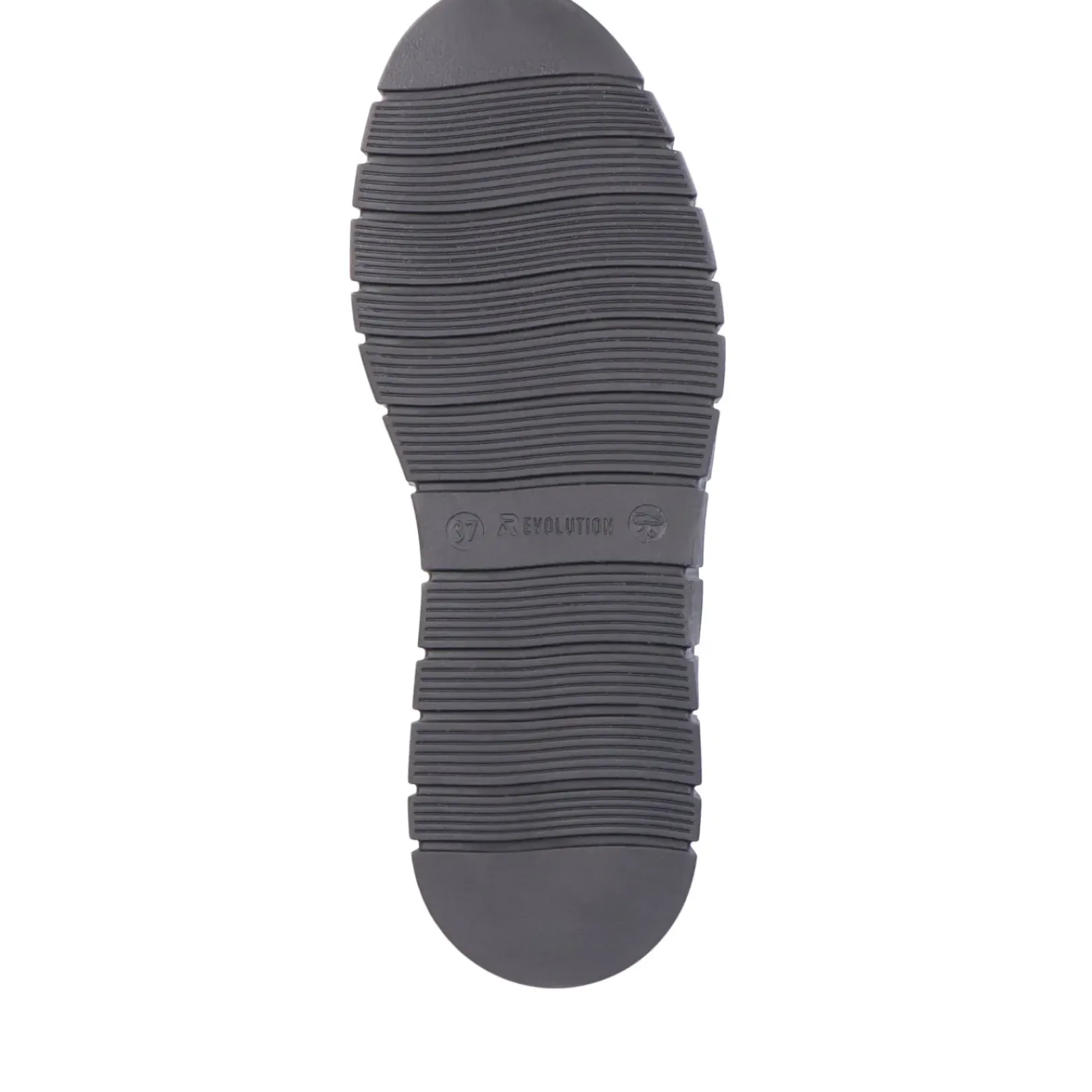 Hot Rieker Damskie Buty Chelsea W Kolorze Ciemnej Czerni