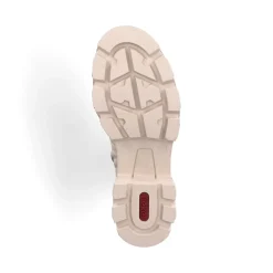 Outlet Rieker Damskie Buty Motocyklowe W Kolorze Szampanskim