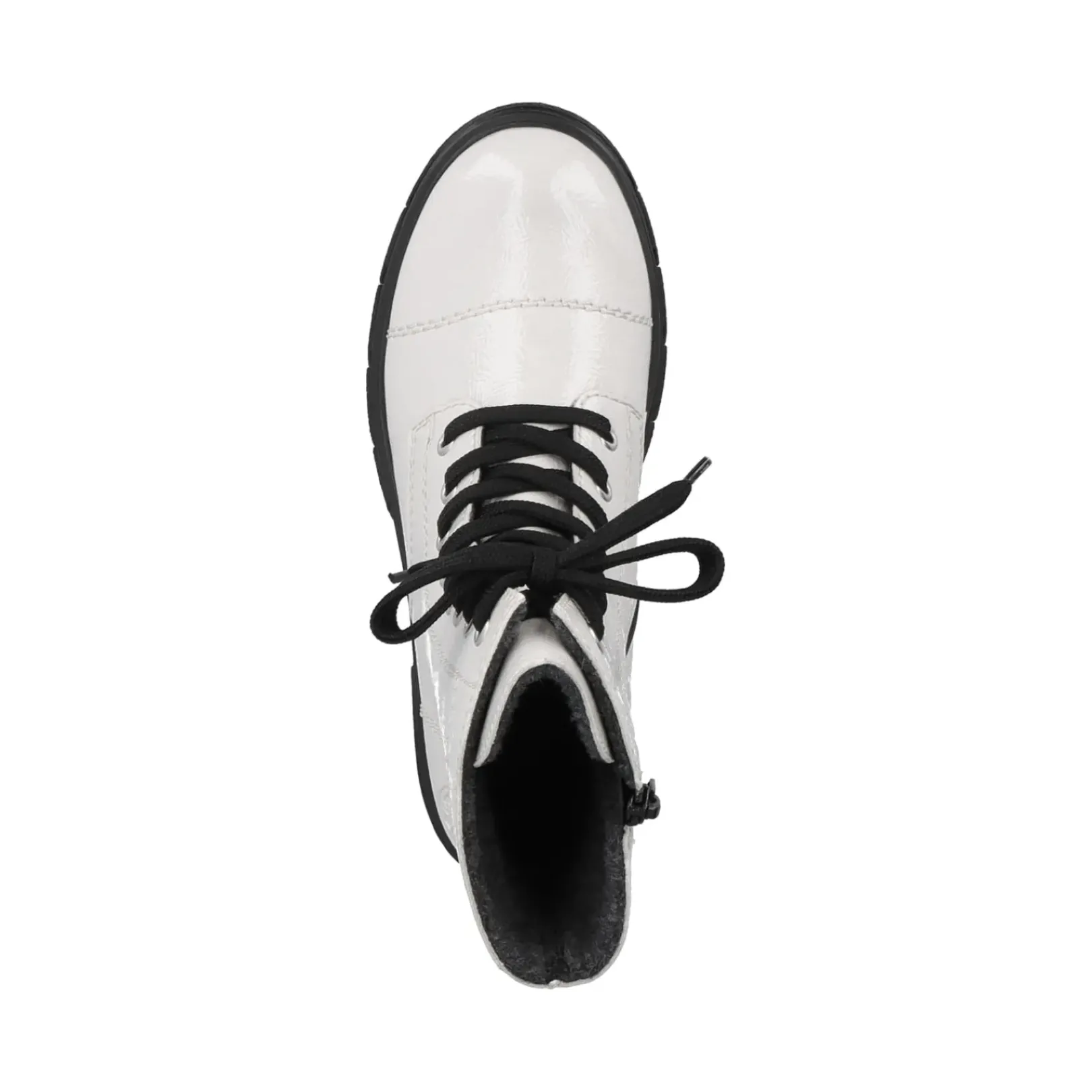 Best Rieker Damskie Buty Motocyklowe W Kolorze Czystej Bieli