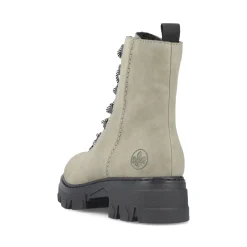Outlet Rieker Damskie Buty Motocyklowe W Kolorze Mietowo-Zielonym