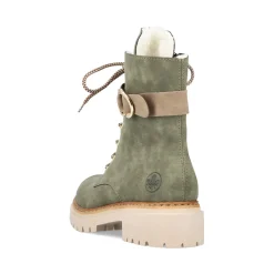 Online Rieker Damskie Buty Motocyklowe W Kolorze Zielonym
