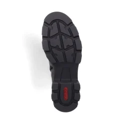 Clearance Rieker Damskie Buty Motocyklowe W Kolorze Ksiezycowoszarym