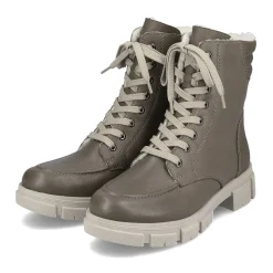 Clearance Rieker Damskie Buty Motocyklowe W Kolorze Granitowo-Szarym