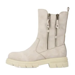 Outlet Rieker Damskie Buty Motocyklowe W Kolorze Piaskowo-Bezowym