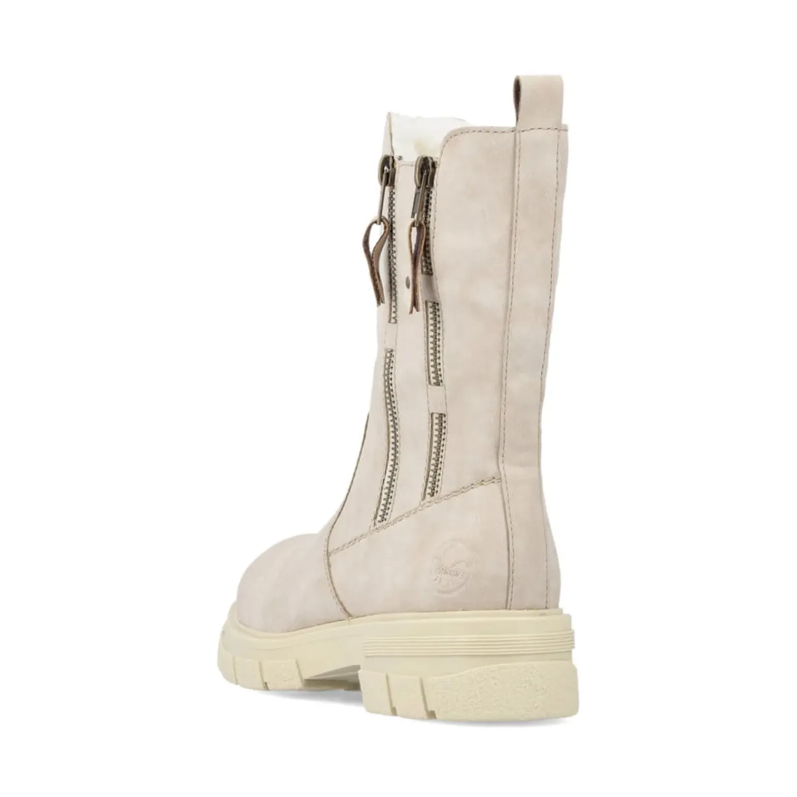 Outlet Rieker Damskie Buty Motocyklowe W Kolorze Piaskowo-Bezowym