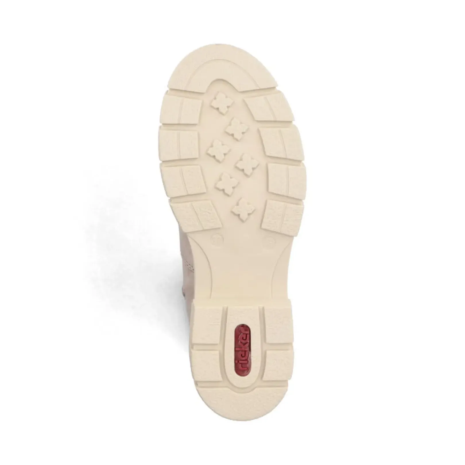 Outlet Rieker Damskie Buty Motocyklowe W Kolorze Piaskowo-Bezowym