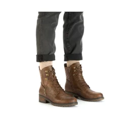 Clearance Rieker Damskie Buty Motocyklowe W Kolorze Czekoladowo-Brazowym