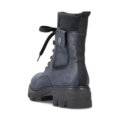 Clearance Rieker Damskie Buty Motocyklowe W Kolorze Granatowym
