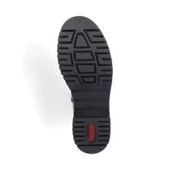 Outlet Rieker Damskie Buty Motocyklowe W Kolorze Szaro-Zielonym
