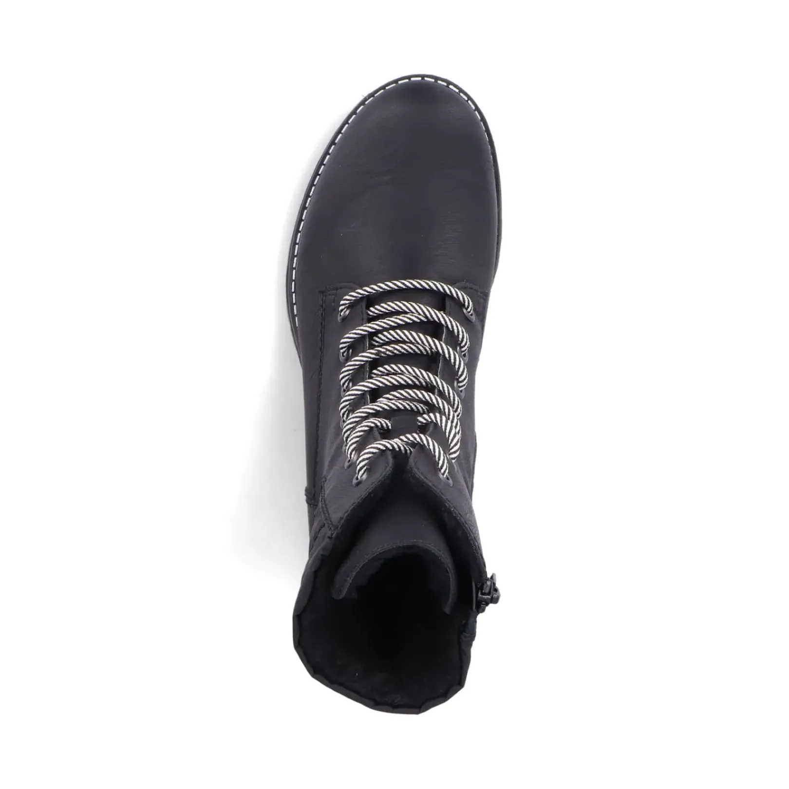 Fashion Rieker Damskie Buty Motocyklowe , Asfaltowe, Czarne
