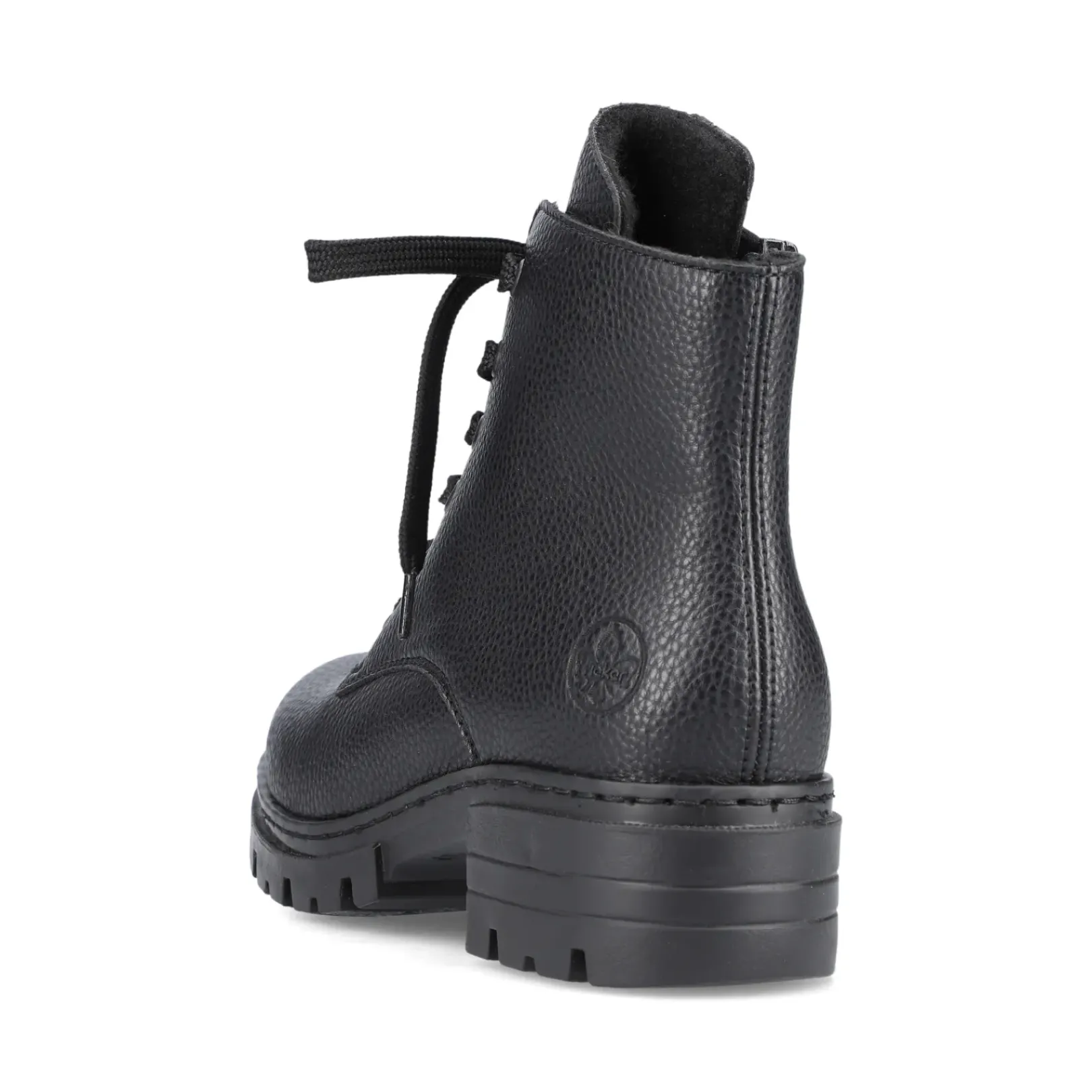 Discount Rieker Damskie Buty Motocyklowe W Kolorze Nocno-Czarnym