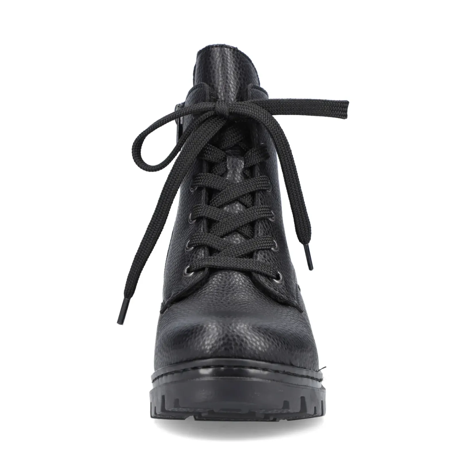 Discount Rieker Damskie Buty Motocyklowe W Kolorze Nocno-Czarnym