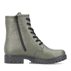 Online Rieker Damskie Buty Motocyklowe W Kolorze Szaro-Zielonym