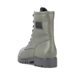 Online Rieker Damskie Buty Motocyklowe W Kolorze Szaro-Zielonym