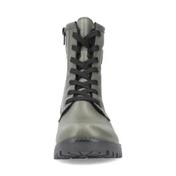 Online Rieker Damskie Buty Motocyklowe W Kolorze Szaro-Zielonym