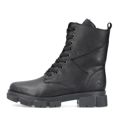 Sale Rieker Damskie Buty Motocyklowe W Kolorze Kruczoczarnym