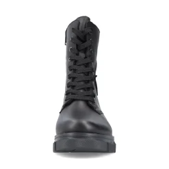 Sale Rieker Damskie Buty Motocyklowe W Kolorze Kruczoczarnym