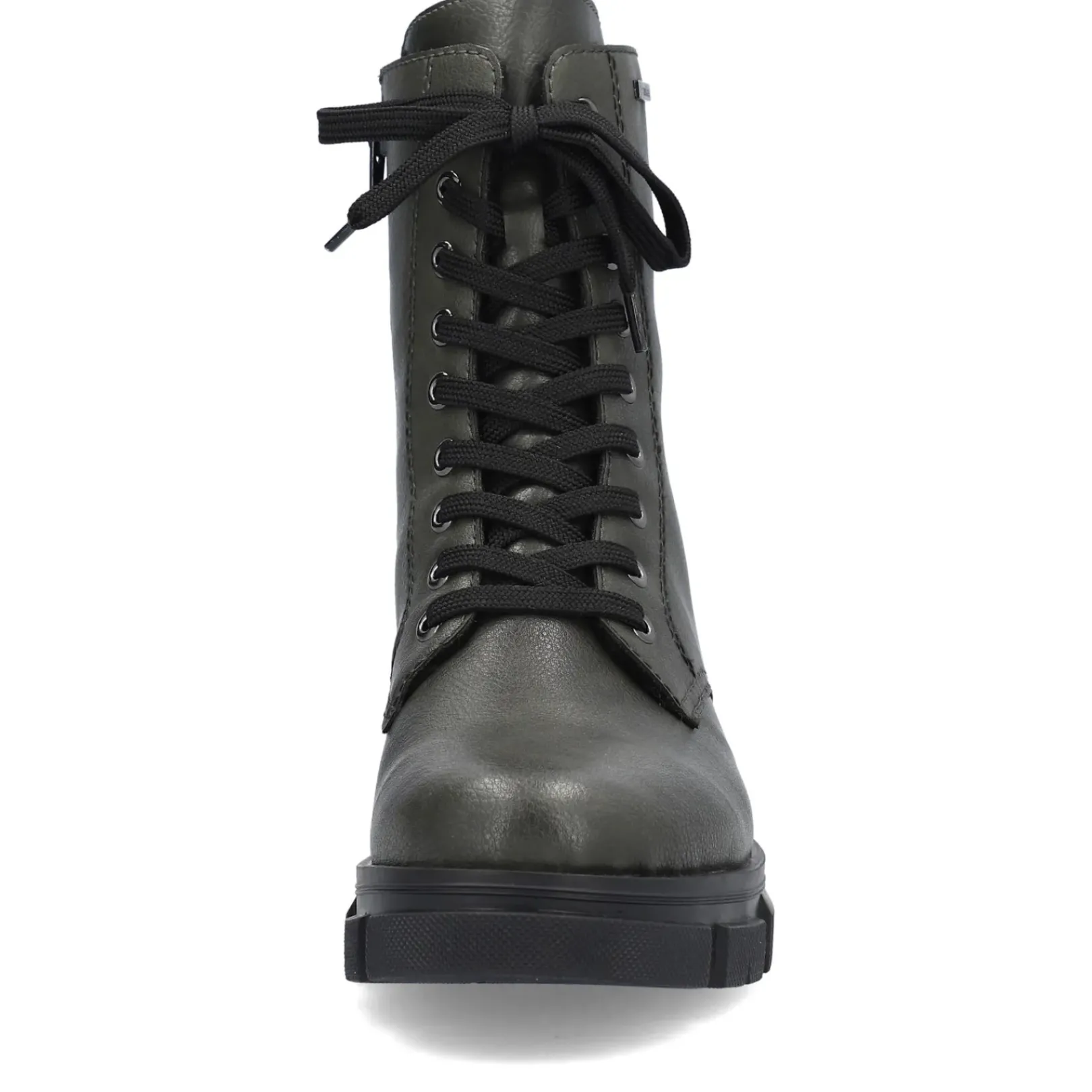 Outlet Rieker Damskie Buty Motocyklowe W Kolorze Granitowo-Szarym