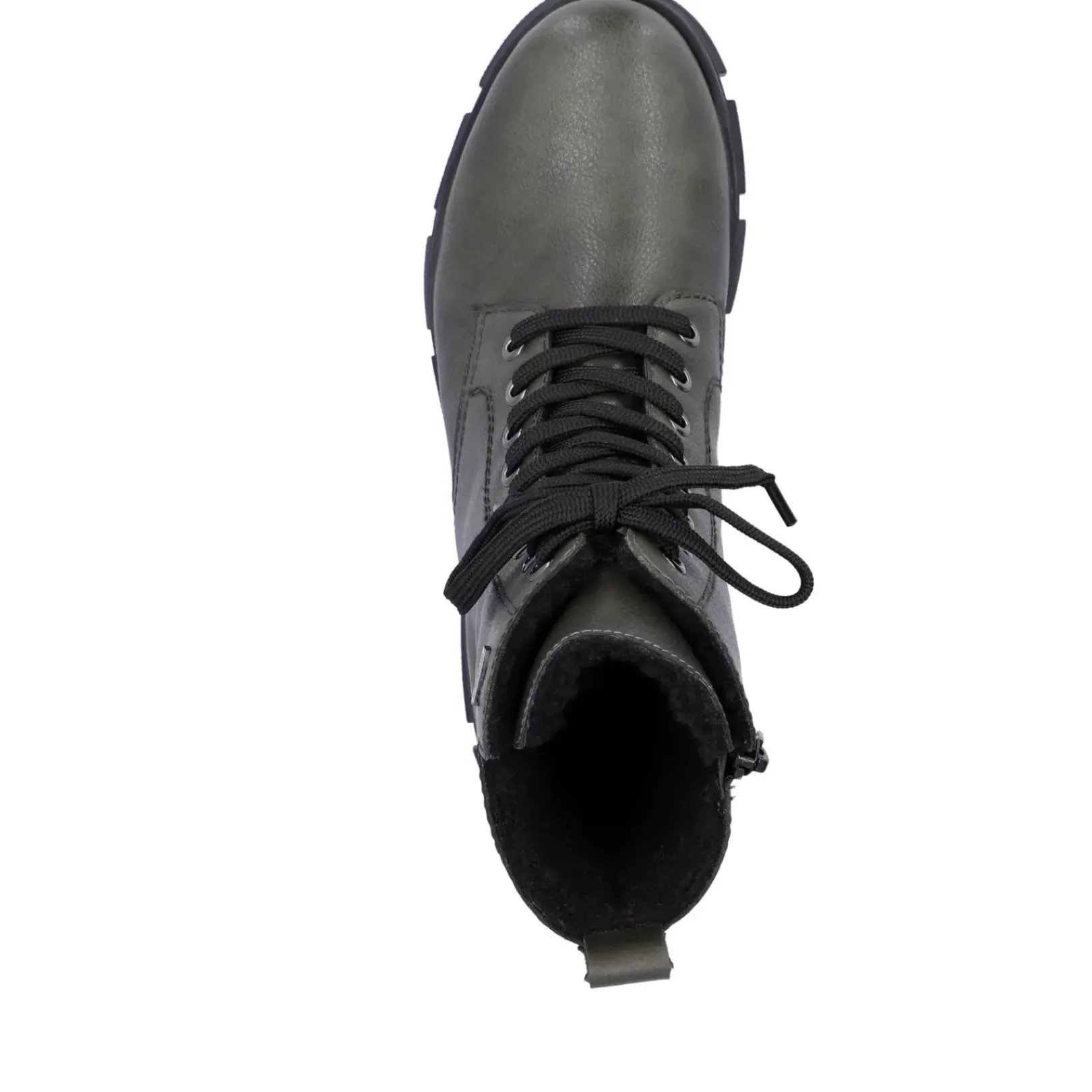 Outlet Rieker Damskie Buty Motocyklowe W Kolorze Granitowo-Szarym