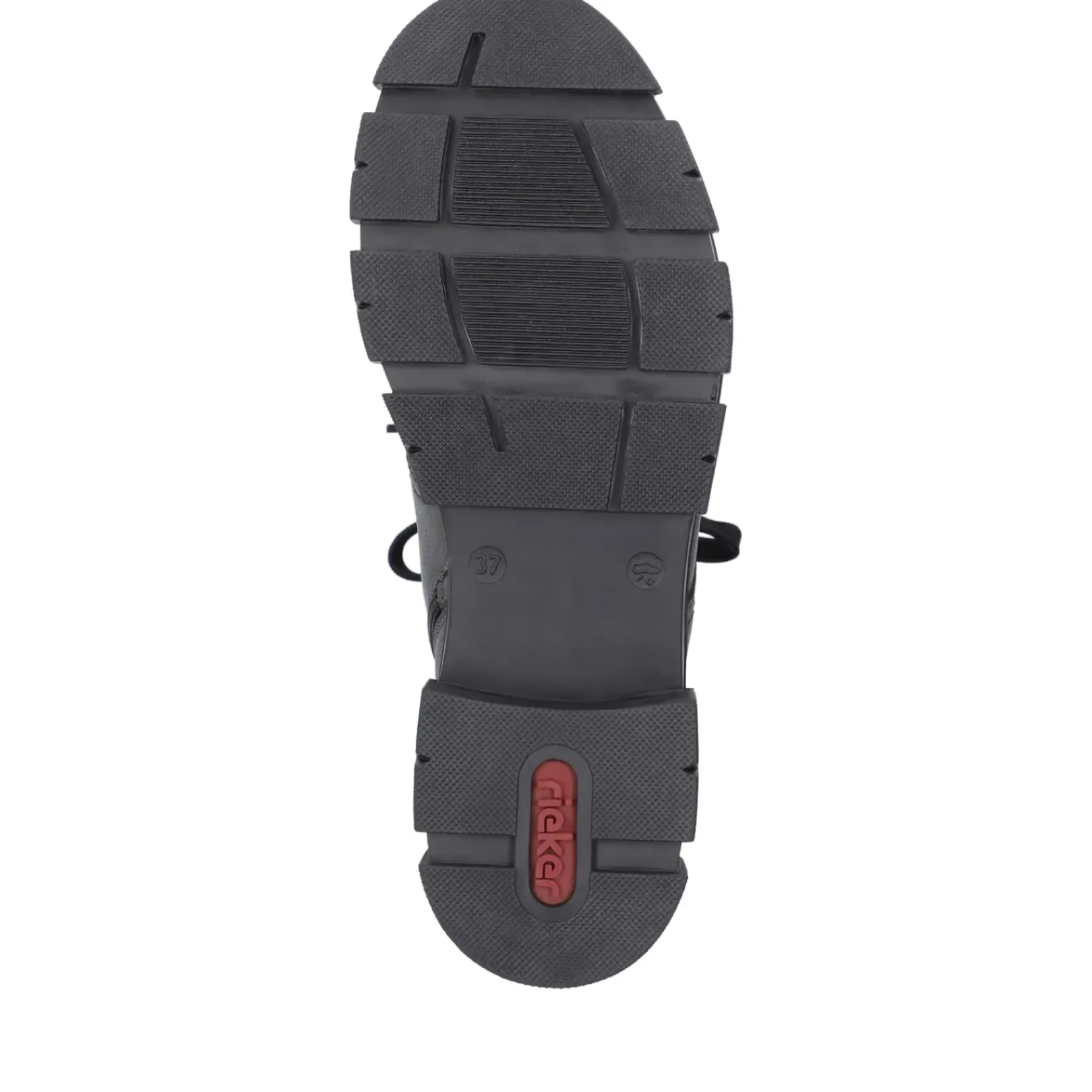 Outlet Rieker Damskie Buty Motocyklowe W Kolorze Granitowo-Szarym