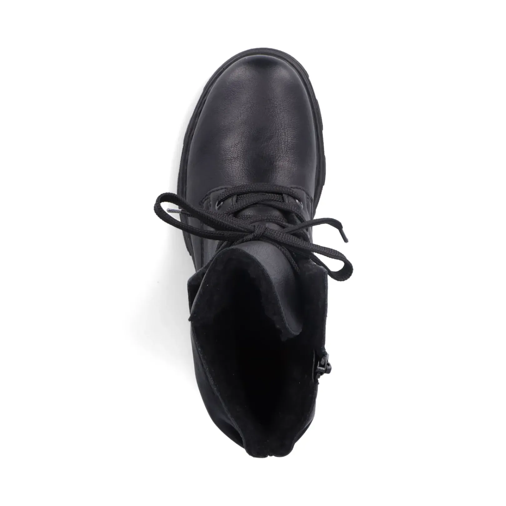 Best Rieker Damskie Buty Motocyklowe W Kolorze Nocno-Czarnym