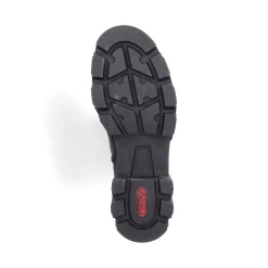 Best Rieker Damskie Buty Motocyklowe W Kolorze Nocno-Czarnym