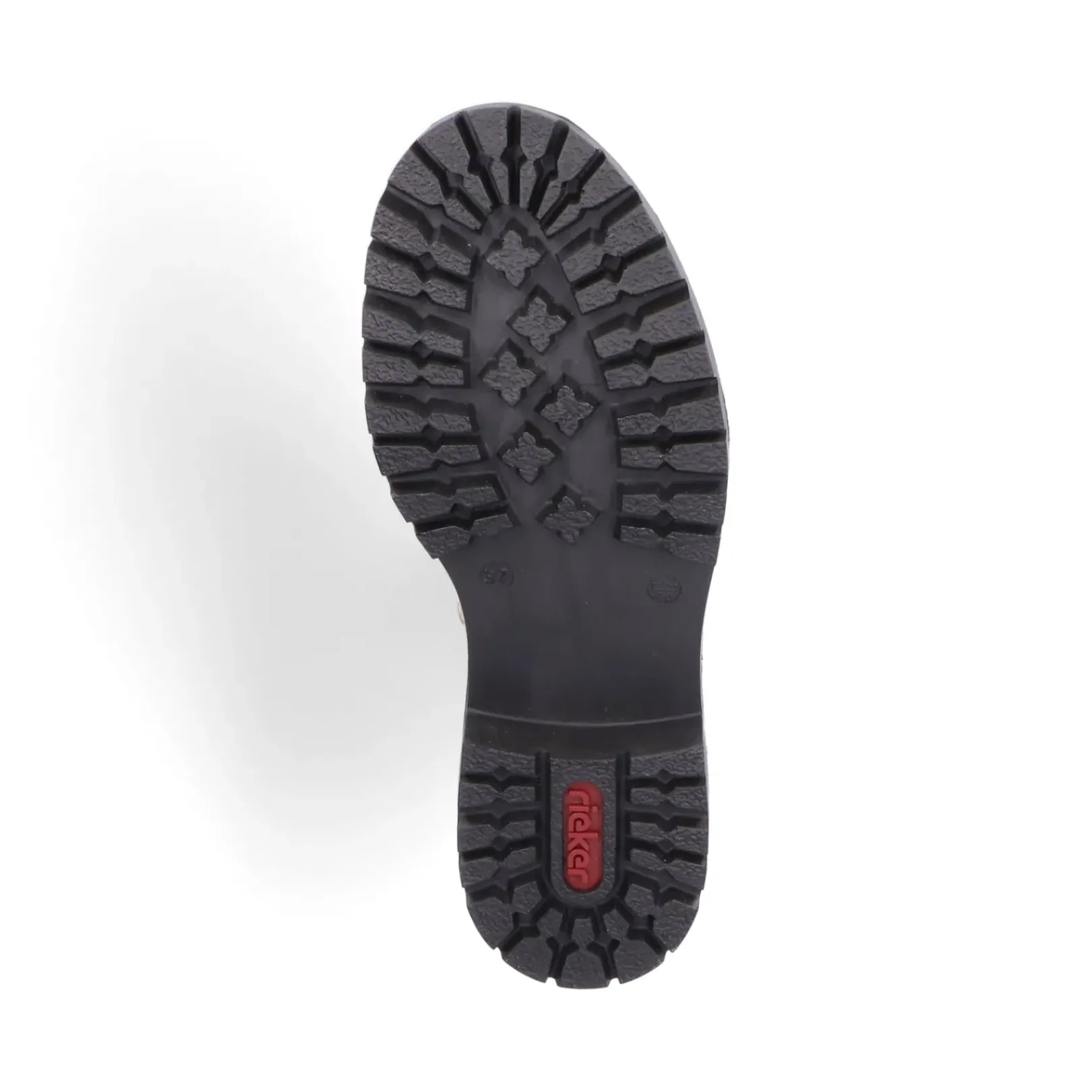 Best Rieker Damskie Buty Motocyklowe W Kolorze Waniliowego Bezu