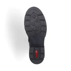 New Rieker Damskie Buty Motocyklowe W Kolorze Nocno-Czarnym