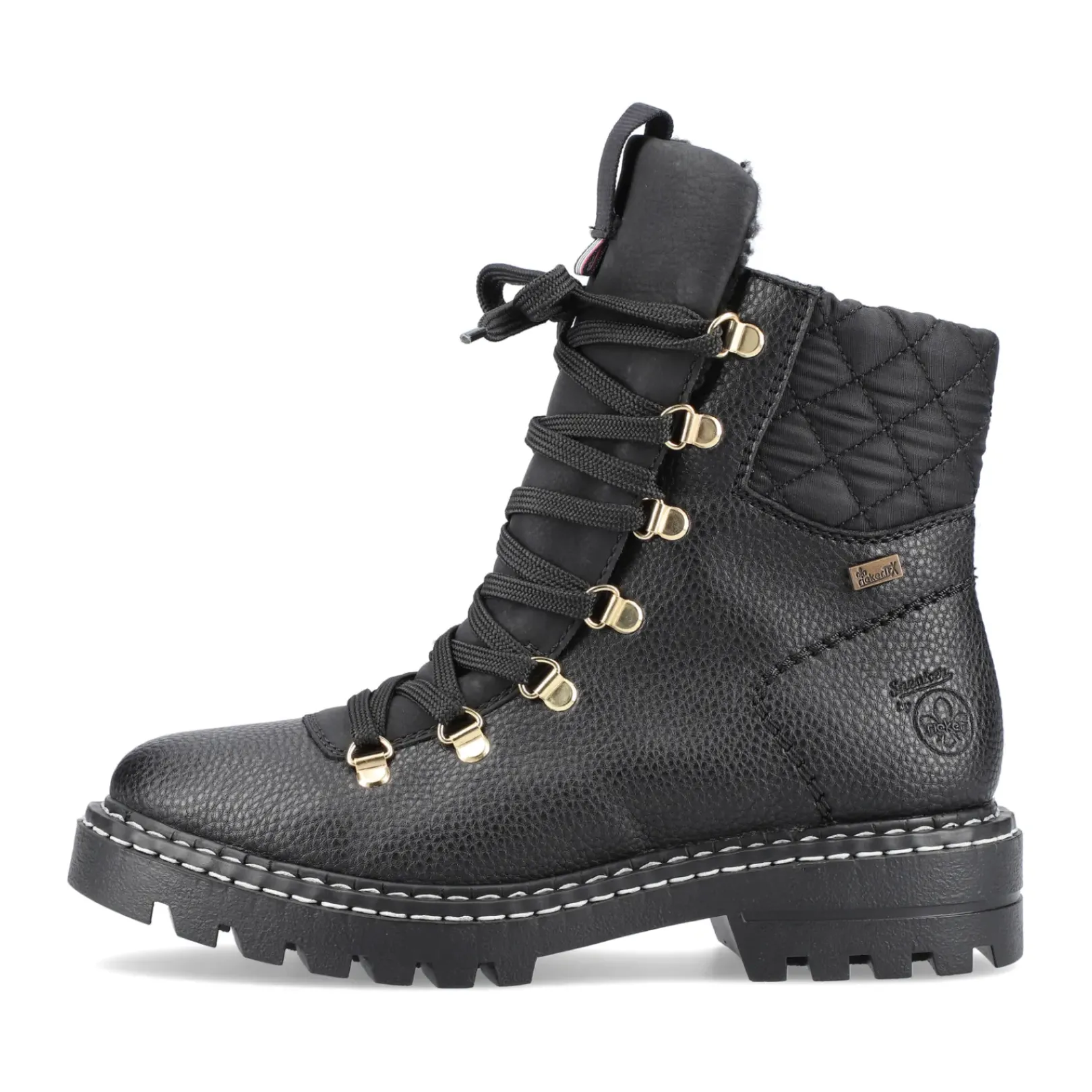 Online Rieker Damskie Buty Motocyklowe W Kolorze Nocno-Czarnym
