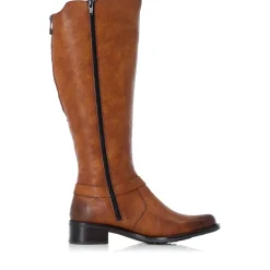 New Rieker Damskie Buty Z Wysoka Cholewka W Kolorze Kasztanowo-Brazowym