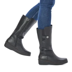 New Rieker Damskie Buty Z Wysoka Cholewka