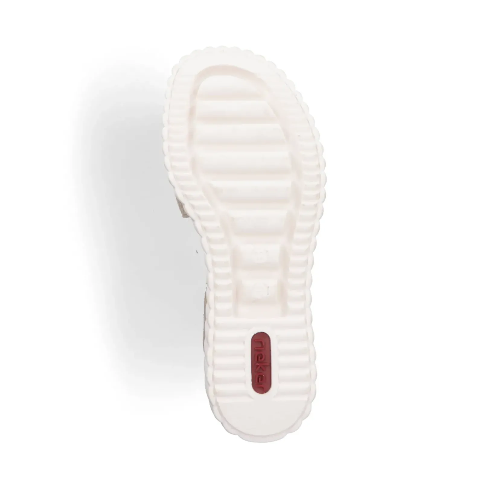 New Rieker Damskie Sandaly Na Koturnie W Kolorze Multi-Braz, Metalik