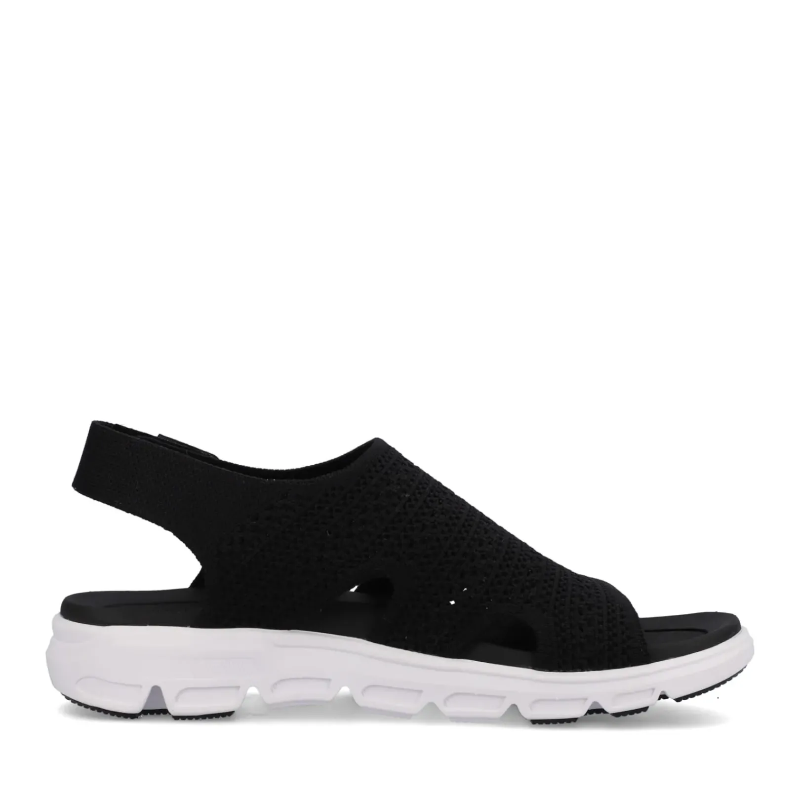 Online Rieker Damskie Sandaly Trekkingowe Deep Black