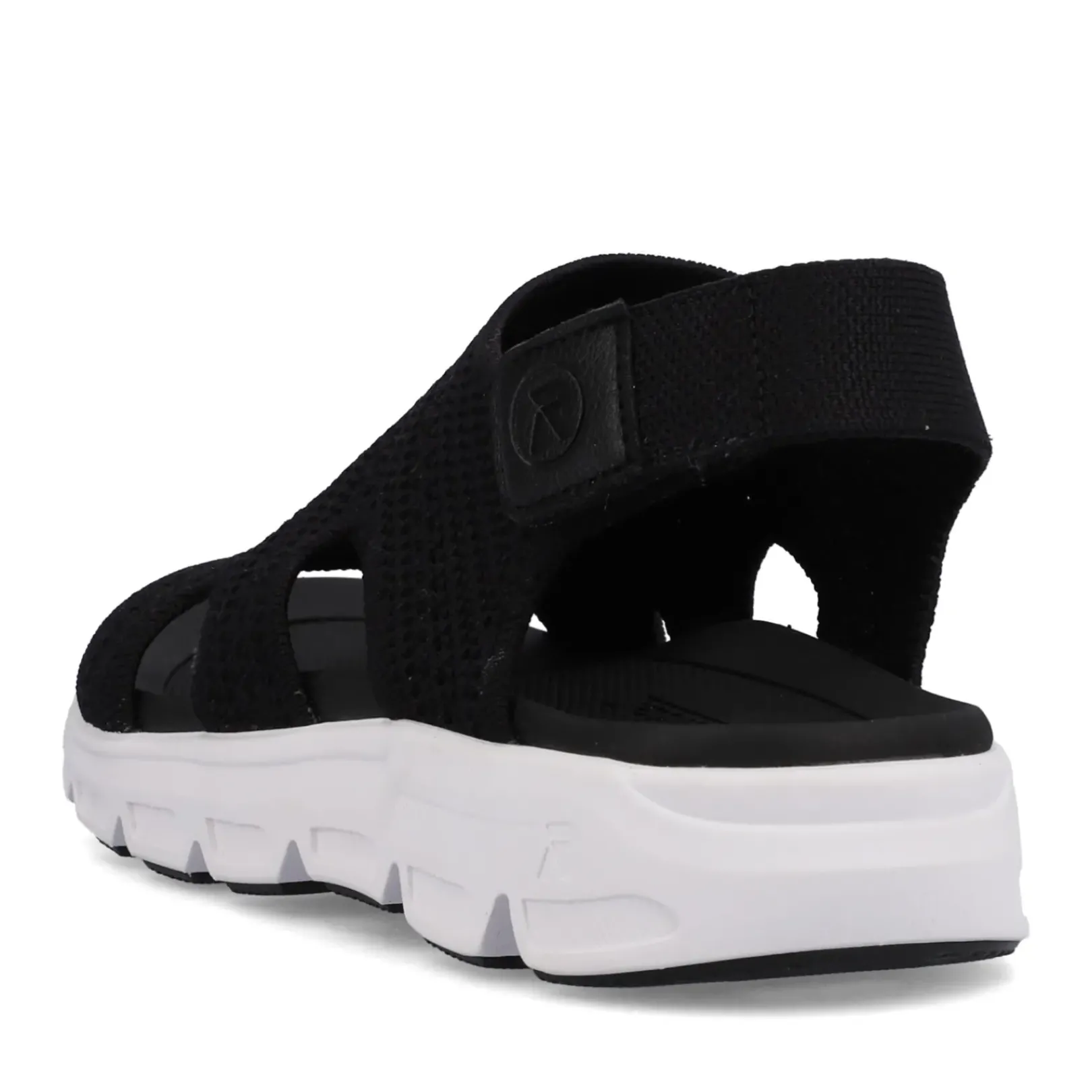 Online Rieker Damskie Sandaly Trekkingowe Deep Black